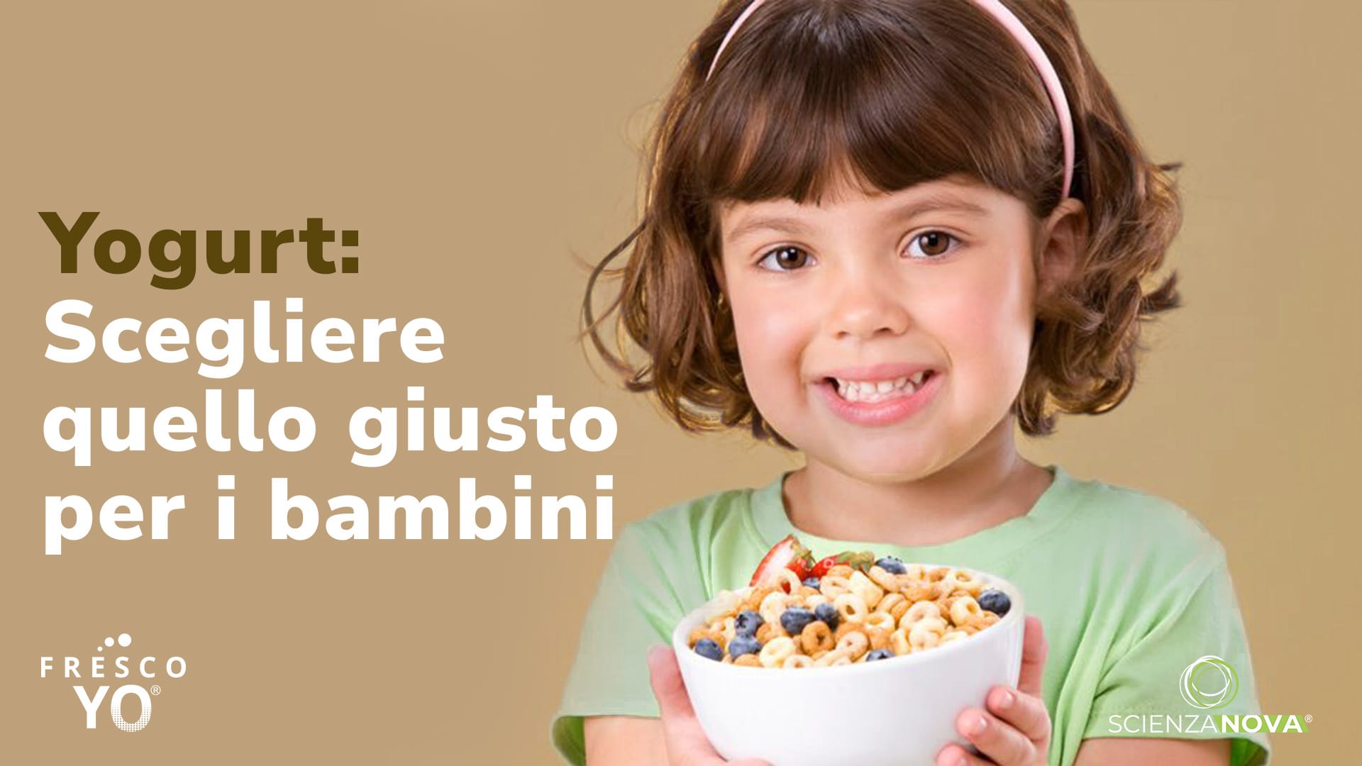 Come scegliere lo Yogurt giusto per i bambini