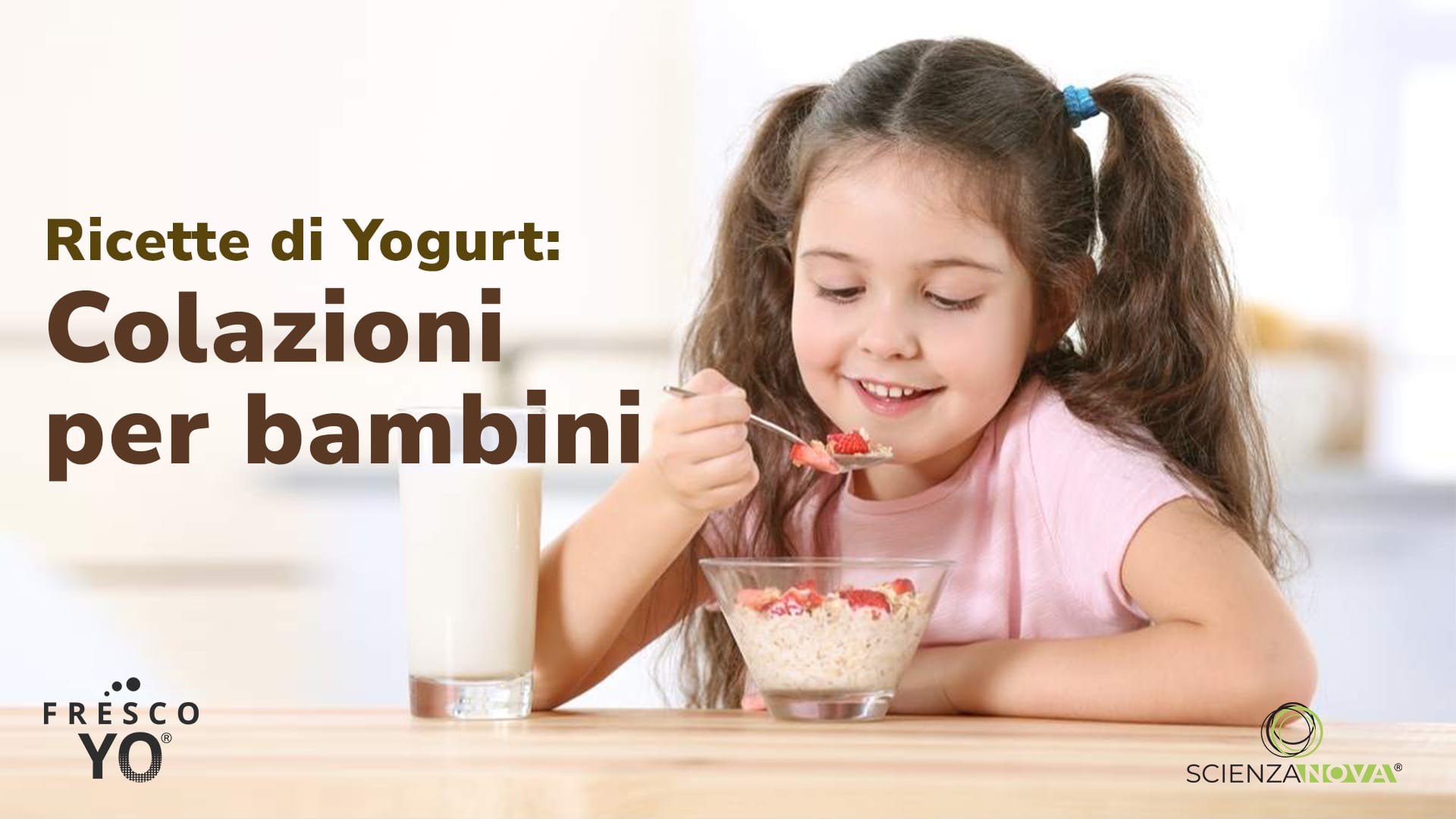 Ricette di Yogurt per bambini: colazioni e merende creative